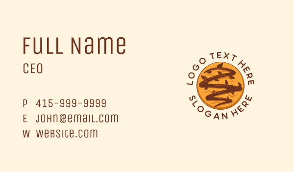 Cookie Pastry Bakeshop Business Card Design Image Preview