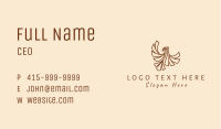 Deluxe Flying Phoenix Business Card Image Preview