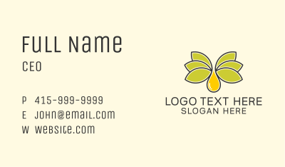 Lemon Oil Extract  Business Card Image Preview