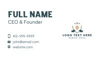 Malt Brewery Emblem Business Card Image Preview