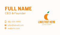 Orange Juice Fruit Business Card Image Preview