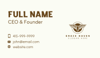 Wildlife Eagle Hunting Business Card Image Preview