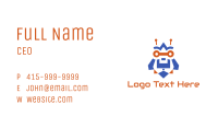 Modern Robot Owl Business Card Image Preview