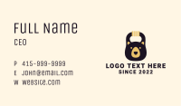 Bear Fitness Kettlebell  Business Card Image Preview