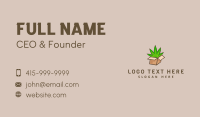 Weed Hemp Package Business Card Image Preview