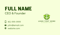 Eco Leaves Nature Business Card Design