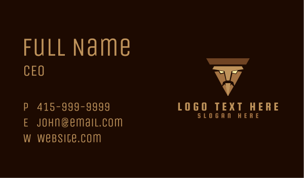 Nacho Man Business Card Design Image Preview