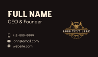 Bull Horn Bistro Business Card Preview