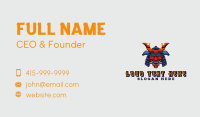 Samurai Demon Gaming Business Card Image Preview