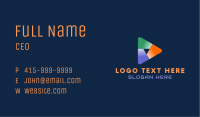 Digital Media Startup Business Card Image Preview