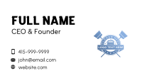 Broom Brush Cleaning Business Card Design