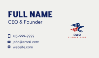 Political American Eagle Business Card Image Preview