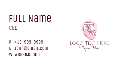 Baby Clothes Socks  Business Card Image Preview