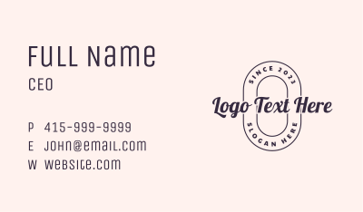 Classic Generic Business Business Card Image Preview