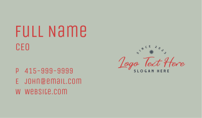 Premium Photography Business Business Card Image Preview