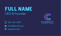 Generic Startup Letter C Business Card Image Preview
