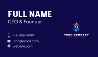 Hot Cold HVAC Business Card Image Preview