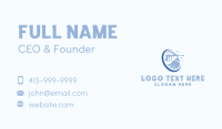 Power Washer Janitorial Business Card Design