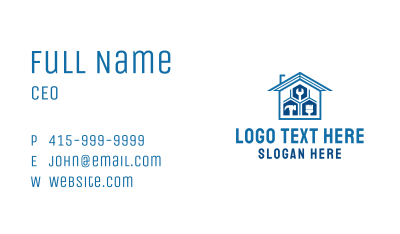 Home Repair Tools Business Card Image Preview