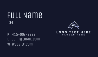 Triangle House Roofing Business Card Image Preview