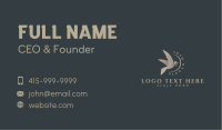 Flying Bird Aviary Business Card Image Preview