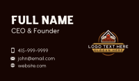 Masonry Brick Construction Business Card Design