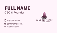 Real Estate Tower Building Business Card Image Preview