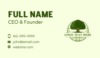 Oak Tree Conservation Business Card Preview