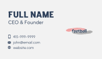 Paint Child Art Wordmark Business Card Image Preview