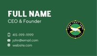 Jamaica Flag Map Business Card Image Preview