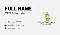 Burger Fine Dining  Business Card Image Preview