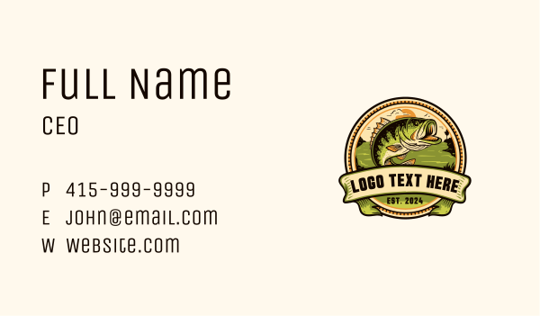 Fish Lake Seafood Business Card Design Image Preview