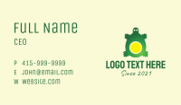 Egg Yolk Turtle  Business Card Image Preview