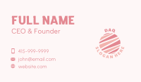 Pink Globe Ecommerce Business Card Image Preview