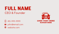 Car Price Tag Business Card Image Preview