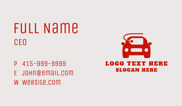 Car Price Tag Business Card Design Image Preview