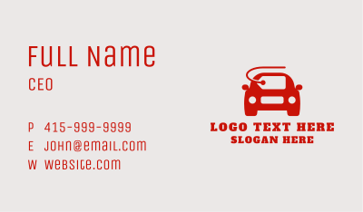 Car Price Tag Business Card Image Preview