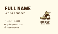 Trail Outdoor Boots Business Card Image Preview