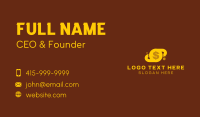 Golden Dollar Finance Business Card Preview