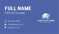 Cat Dog Roof Shelter Business Card Image Preview