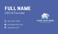 Cat Dog Roof Shelter Business Card Preview