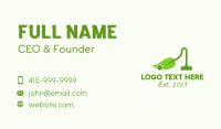Eco Friendly Vacuum  Business Card Image Preview