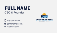 Shuttle Bus Transit Business Card Image Preview