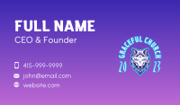 Beast Wolf Mascot Business Card Image Preview