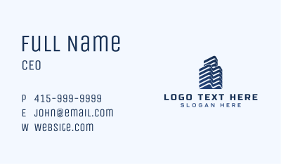 City Building Architecture Business Card Image Preview