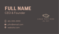 Forest Leaf Boutique Badge Business Card Image Preview