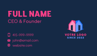 Multicolor Housing Realty  Business Card Design