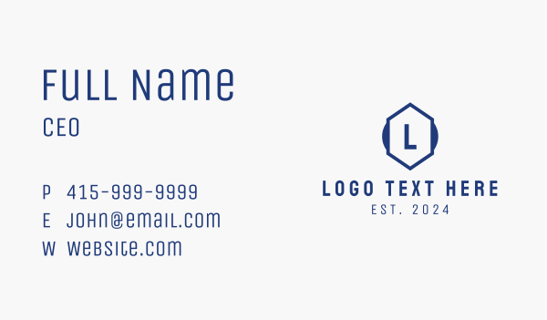 Dealership Company Letter Business Card Design Image Preview