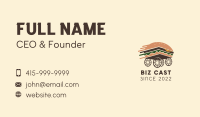 Express Hamburger Delivery Business Card Image Preview