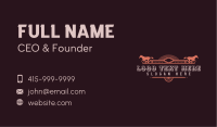 Stallion Western Rodeo Business Card Image Preview